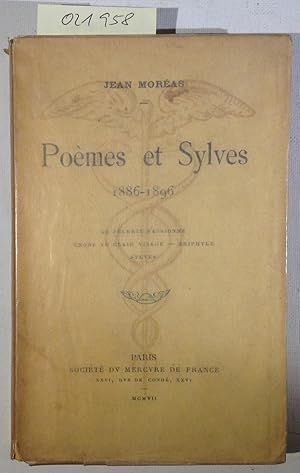 Bild des Verkufers fr Poemes et Sylves 1886-1896 zum Verkauf von Antiquariat Trger