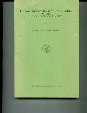 Image du vendeur pour Tribal Populations and Cultures of the Indian Subcontinent (Asian Studies) mis en vente par Orca Knowledge Systems, Inc.