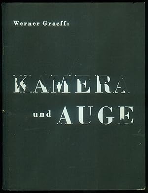 Bild des Verkufers fr Kamera und Auge. zum Verkauf von Antiquariat Bibliomania