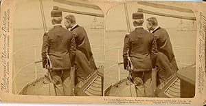 Stereo View Of The United Nation's President Viewing The Famous Historic Sites - From The "Algonq...