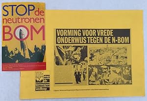 Vorming voor vrede, onderwijs tegen de N-bom. [+ sticker Stop de Neutronenbom]