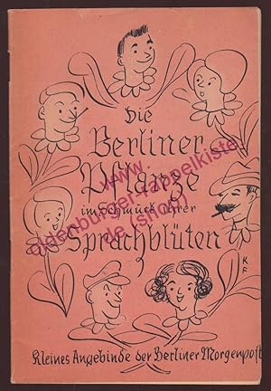Die Berliner Pflanze im vollen Schmuck ihrer Sprachblüten (Kleines Angebinde der Berliner Morgenp...