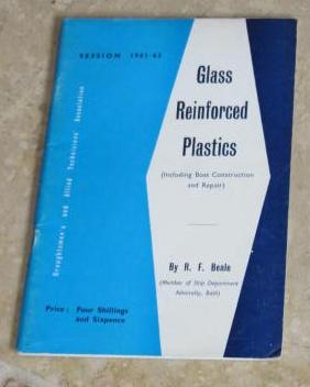 Glass Reinforced Plastics (Including Boat Construction and Repair) - Session 1961-62