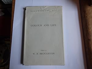 COLOUR AND LIFE. Symposia of the Institute of Biology No.12