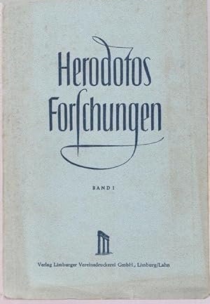 Herodotos Forschungen. ( in 6 Bänden ). Altklassische Schriftenreihe in deutscher Sprache, hrsg. ...