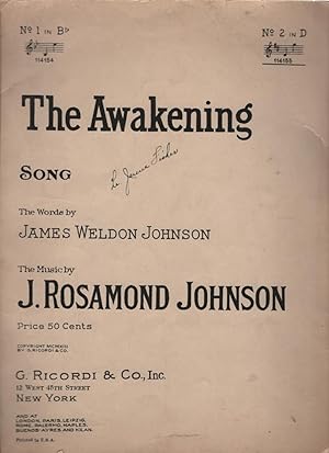 Image du vendeur pour The Awakening, Song: in D mis en vente par Recycled Books & Music