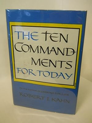 Image du vendeur pour The Ten Commandments for Today mis en vente par Gil's Book Loft