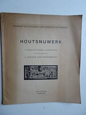Immagine del venditore per Houtsnijwerk; 56 platen bevattende 145 afbeeldingen. venduto da Antiquariaat De Boekenbeurs