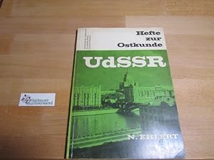 Bild des Verkufers fr UdSSR. Hefte zur Ostkunde ; H. 6 zum Verkauf von Antiquariat im Kaiserviertel | Wimbauer Buchversand