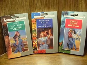 Seller image for 3 HARLEQUIN AMERICAN ROMANCES/ROMANCE BUNDLE (M20) for sale by The Book Abyss