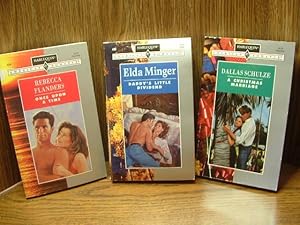 Seller image for 3 HARLEQUIN AMERICAN ROMANCES/ROMANCE BUNDLE (U16) for sale by The Book Abyss