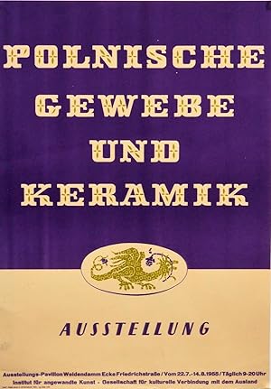 Polnische Gewebe und Keramik. Ausstellung.