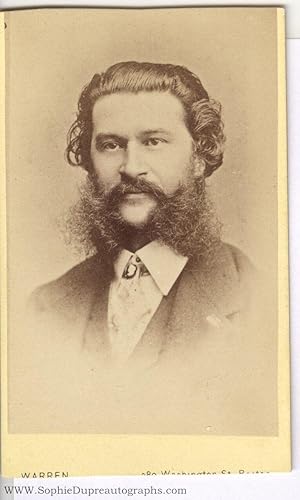 Unsigned carte de visite photo by Fritz Luckhardt (Johann, the Younger, 1825-1899, The 'Waltz Kin...