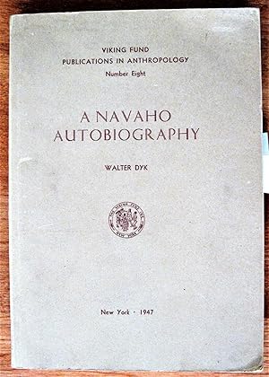 Seller image for A Navaho Autobiography for sale by Ken Jackson