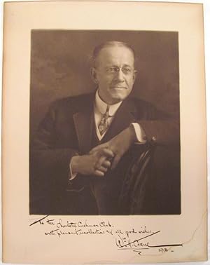1918 Actor William H. Crane Signed Photograph