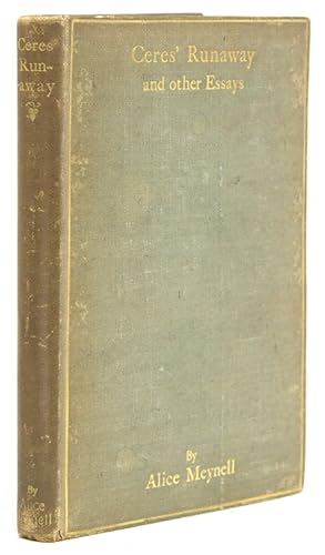 Bild des Verkufers fr Ceres' Runaway & Other Essays zum Verkauf von James Cummins Bookseller, ABAA