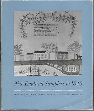 Imagen del vendedor de New England Samplers to 1840 a la venta por Turn-The-Page Books