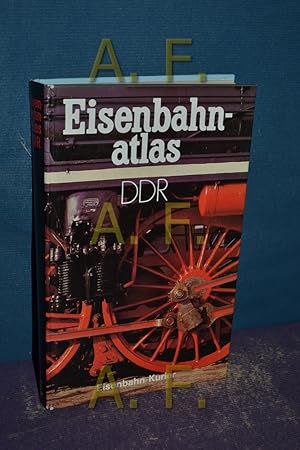 Bild des Verkufers fr Eisenbahnatlas DDR. u. Hans Mller zum Verkauf von Antiquarische Fundgrube e.U.