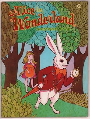 Image du vendeur pour Alice in Wonderland Coloring Book. mis en vente par Truman Price & Suzanne Price / oldchildrensbooks
