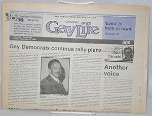 Seller image for Chicago GayLife: the international gay newsleader; vol. 8, #14, Friday, September 17, 1982 for sale by Bolerium Books Inc.