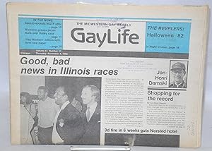 Imagen del vendedor de Chicago GayLife: the international gay newsleader; vol. 8, #21, Thursday, November 4, 1982 a la venta por Bolerium Books Inc.