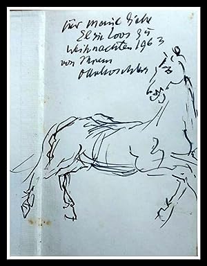 Spur Im Treibsand - First Edition - Firmado - Signed and with original drawing of the author