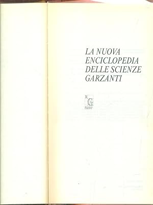Bild des Verkufers fr La nuova enciclopedia delle scienze Garzanti. zum Verkauf von Librodifaccia