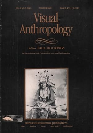 Immagine del venditore per Visual Anthropology: Vol. 4 No.1 venduto da librairie philippe arnaiz