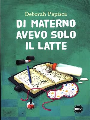 Bild des Verkufers fr Di materno avevo solo il latte zum Verkauf von Librodifaccia