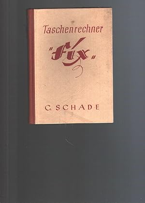 Taschenrechner FIX die Rechenmaschine in der Tasche