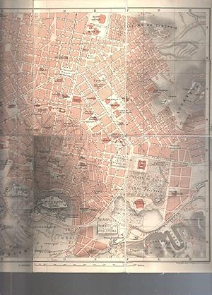 Plan der Stadt Athen