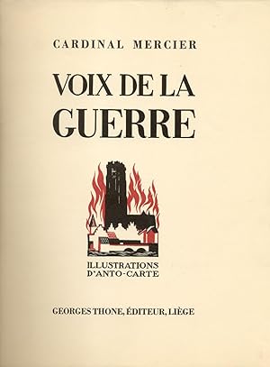 Bild des Verkufers fr VOIX DE LA GUERRE. zum Verkauf von studio bibliografico pera s.a.s.