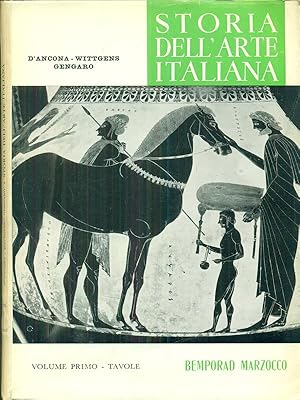 Bild des Verkufers fr Storia dell'arte italiana - volume primo tavole zum Verkauf von Librodifaccia