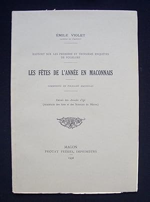 Les Fêtes de l'année en Mâconnais -