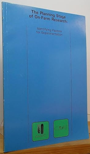 Immagine del venditore per The Planning Stage of On-Farm Research: Identifying Factors for Experimentation venduto da Stephen Peterson, Bookseller