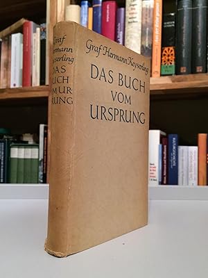 Imagen del vendedor de Das Buch vom Ursprung. a la venta por Antiquariat Seibold