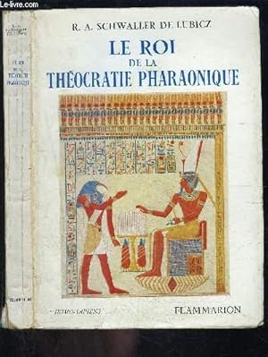 Bild des Verkufers fr LE ROI DE LA THEOCRATIE PHARAONIQUE- COLLECTION HOMO SAPIENS zum Verkauf von Le-Livre