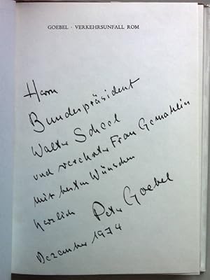 Verkehrsunfall Rom. Geschichte der Güterbeförderung von Karthago bis Byzanz (SIGNIERTES EXEMPLAR)