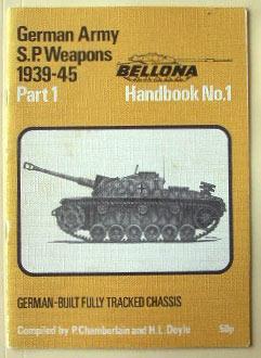 Immagine del venditore per German Army SP weapons 1939 - 45 handbook no. 1 part 1 : German-built fully tracked chassis. venduto da Lost and Found Books