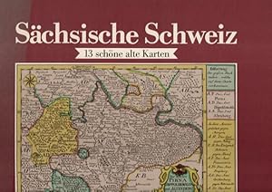 Sächsische Schweiz. 13 schöne alte Karten.