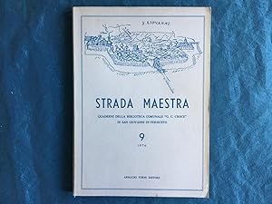 Strada maestra 9/1976 Quaderni della Biblioteca com. di S. Giovanni in Persiceto