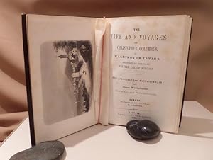 Image du vendeur pour The life and voyages of Christopher Columbus. Abridged by the same for the use of schools. Mit grammatischen Erluterungen und eine Wrterbuche. Zum Schul- und Privatgebrauche. Fnfte, mit Stereotypen gedruckte Auflage. Mit 2 Stahlstichen. mis en vente par Dieter Eckert