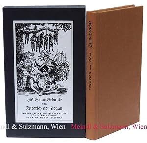 Bild des Verkufers fr 366 Sinn-Gedichte. Erlesen, erklrt und benachwortet von Werner Schmitz. zum Verkauf von Antiquariat MEINDL & SULZMANN OG