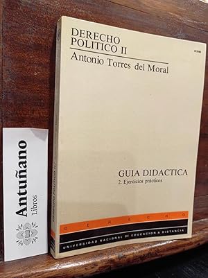 Immagine del venditore per Derecho Politico II. Guia Didactica 2. Ejercicios prcticos venduto da Libros Antuano