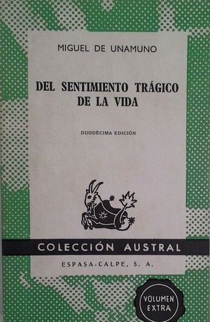 DEL SENTIMIENTO TRÁGICO DE LA VIDA