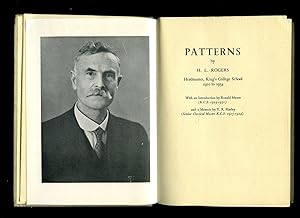 Imagen del vendedor de Patterns; Poems by H. L. Rogers a la venta por Little Stour Books PBFA Member