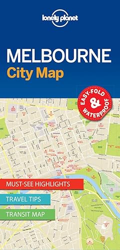 Seller image for Lonely Planet Melbourne City Map (Folded) for sale by Grand Eagle Retail