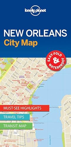 Seller image for Lonely Planet New Orleans City Map (Folded) for sale by Grand Eagle Retail