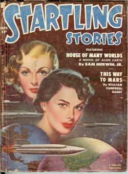 Immagine del venditore per STARTLING Stories: September, Sept. 1951 ("House of Many Worlds") venduto da Books from the Crypt