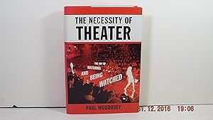 Seller image for The Necessity of Theater for sale by Gene The Book Peddler